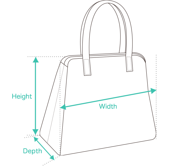 chanel flap bag measurements